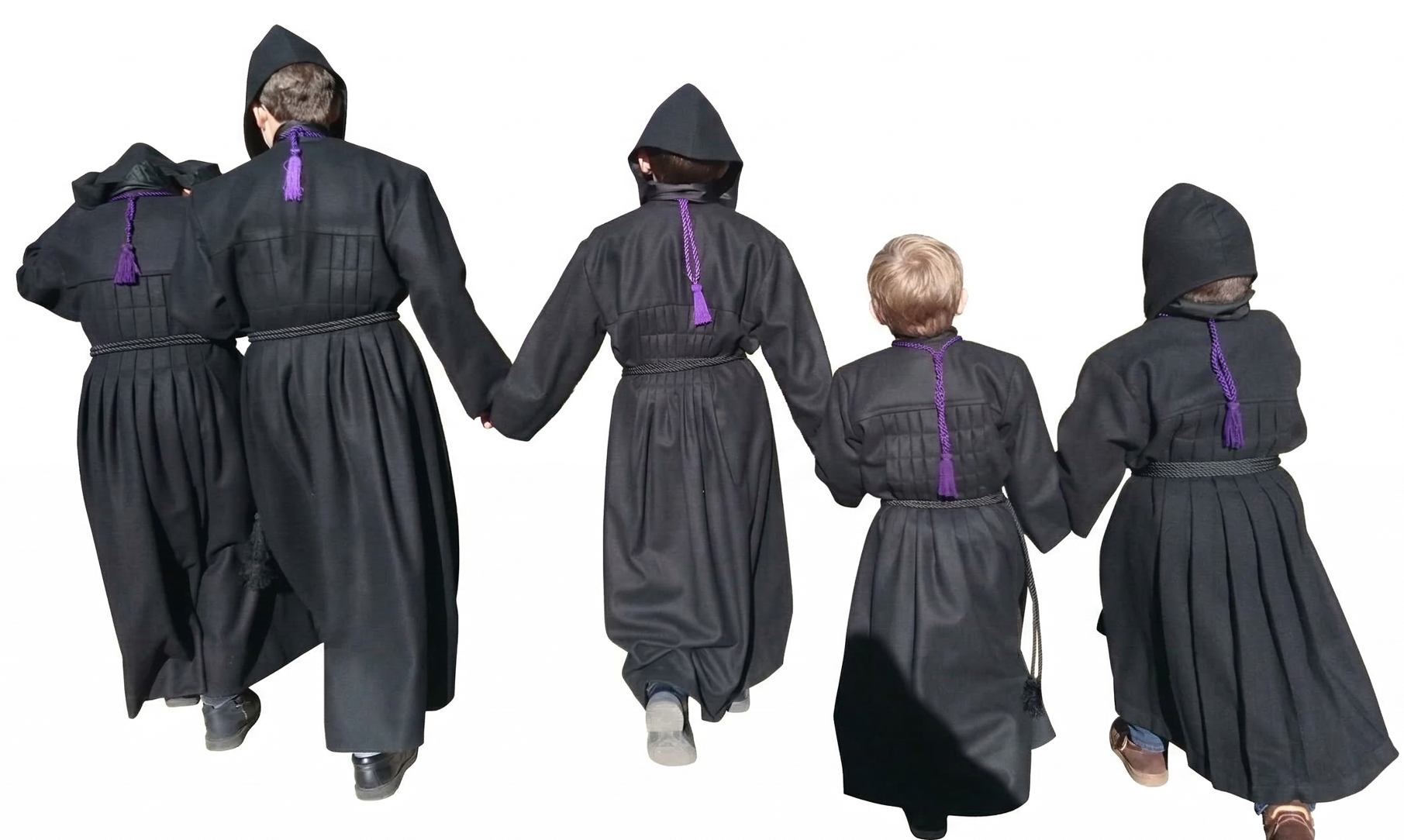 Niños con el hábito